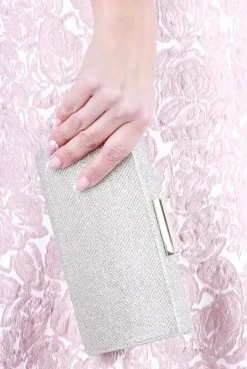 Glitter 'Dionne' box clutch bag
