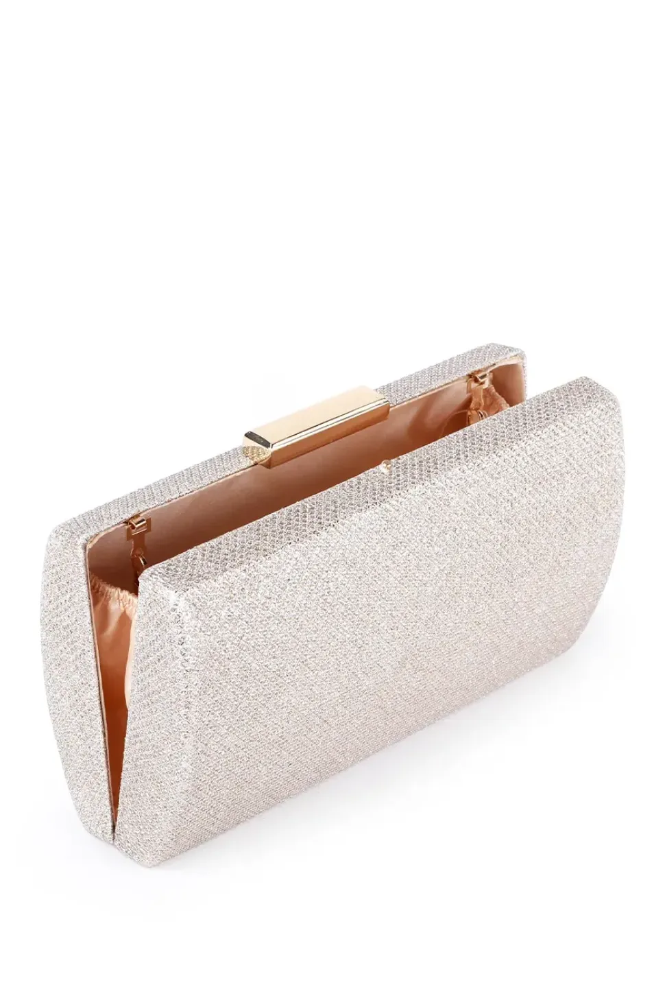 Glitter 'Dionne' box clutch bag