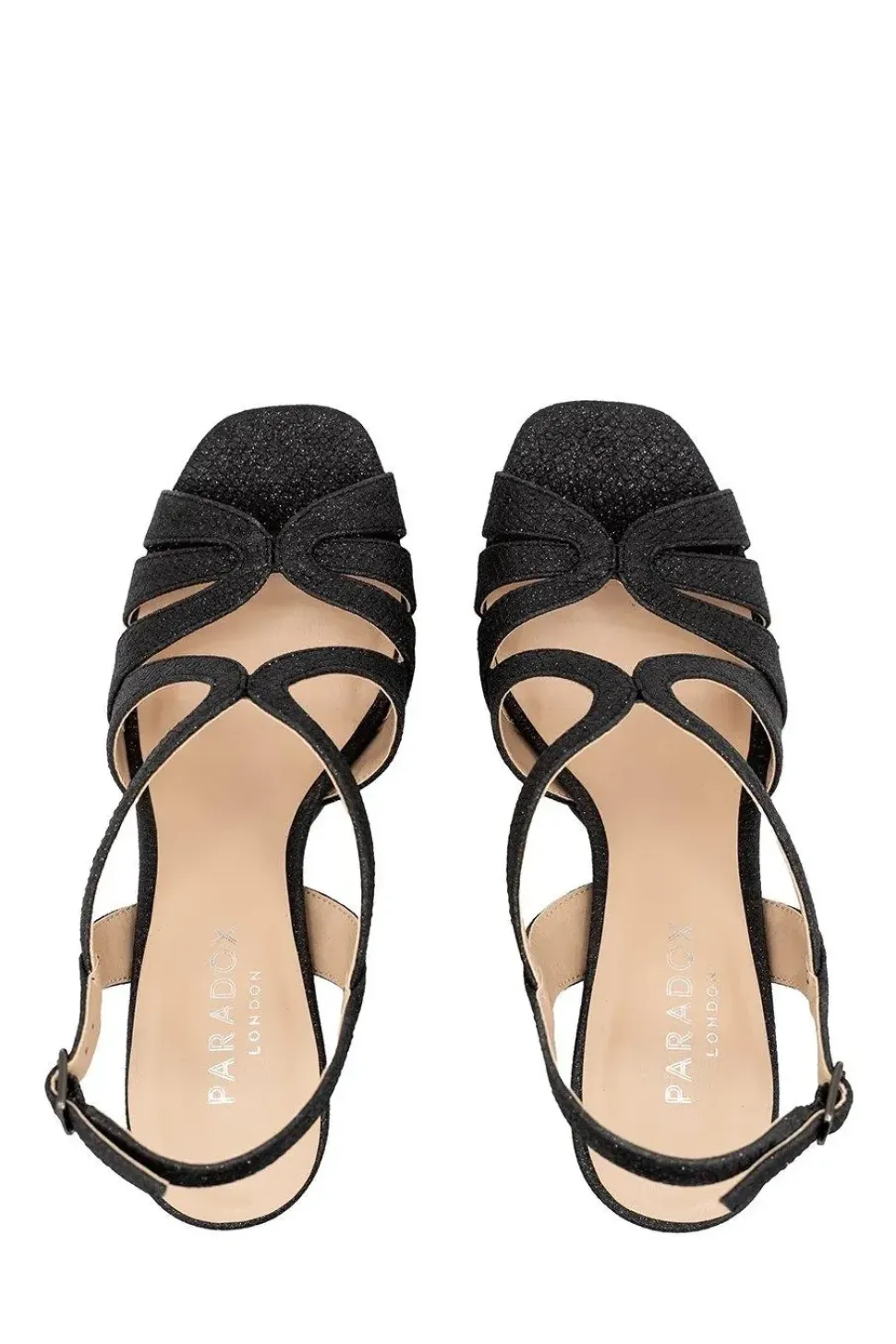 Glitter 'Rebecca' Platform Sandal