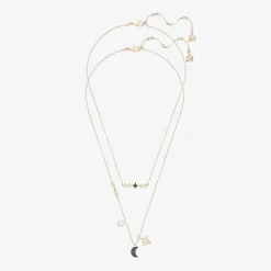Glowing Multicoloured Moon Necklace Set 5273290