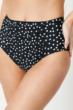 Gorgeous Spot Mid Waist Bikini Pant