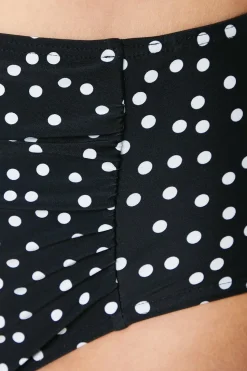 Gorgeous Spot Mid Waist Bikini Pant