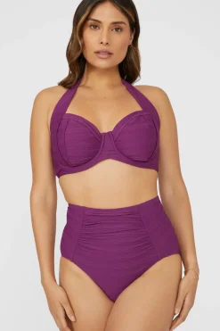 Gorgeous Textured Non Pad Balcony Bikini Top