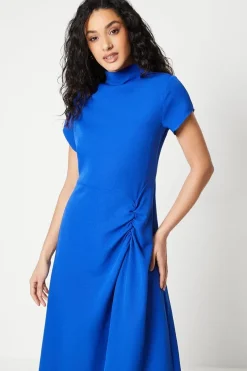 Green Occasion Fit & Flare Dress