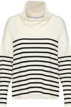 GrilaSZ Cowl Neck Stripe Pullover-