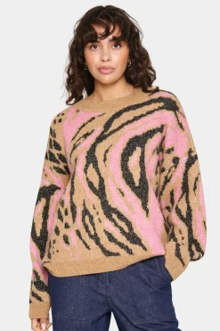 GucciaSZ Printed Casual Fit Pullover-
