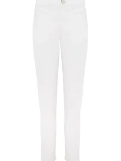 Hailee Topstitch Skinny Jeans-
