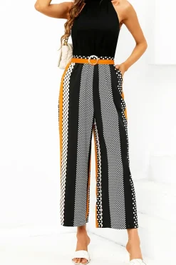 Halter Neck 2 In 1 Jumpsuit