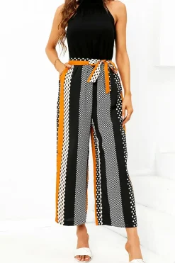 Halter Neck 2 In 1 Jumpsuit