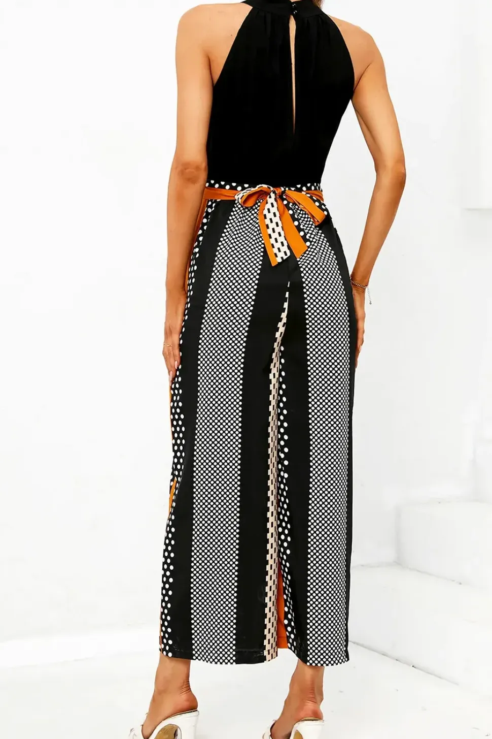 Halter Neck 2 In 1 Jumpsuit