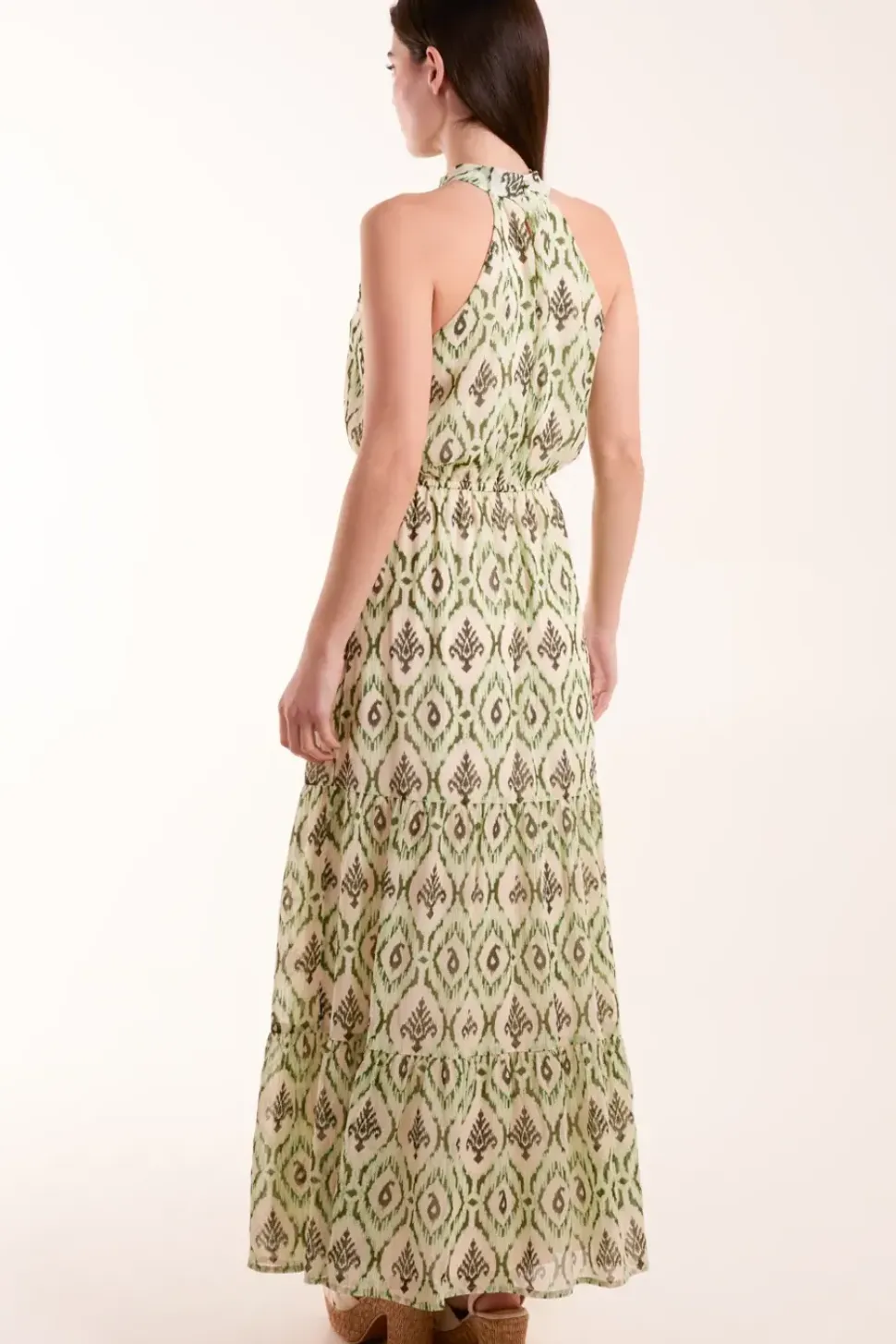 Halter Neck Maxi Dress