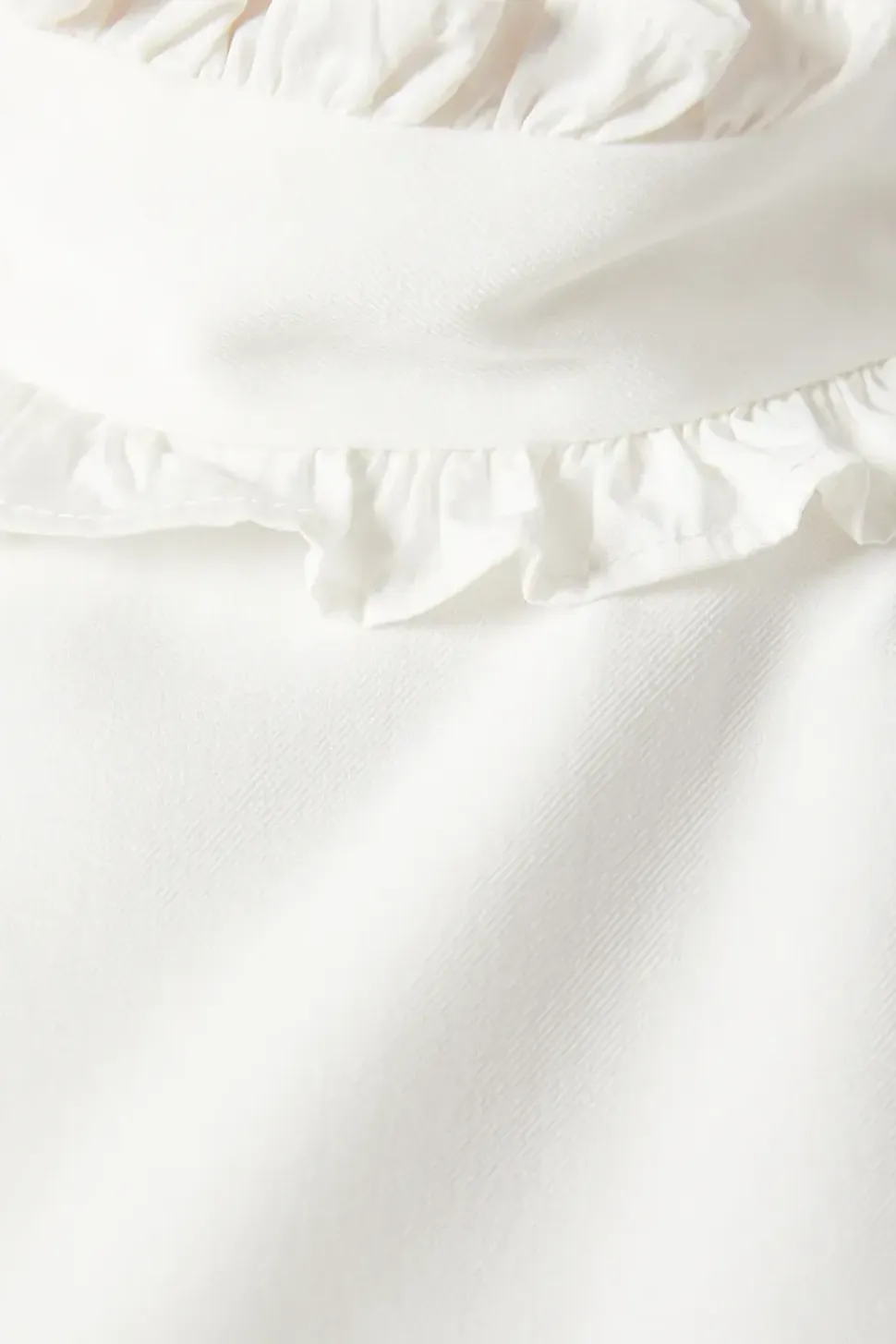Halterneck Scallop Trim Structured Satin Shift Mini Bridal Dress