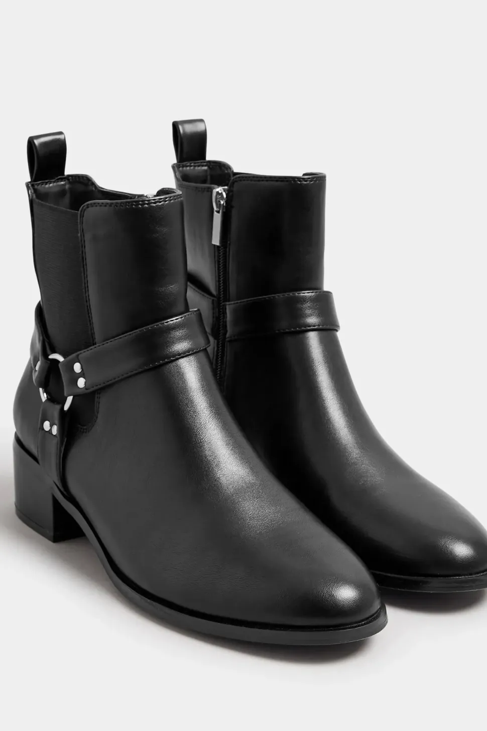 Harness Biker Boots