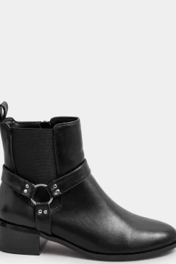 Harness Biker Boots