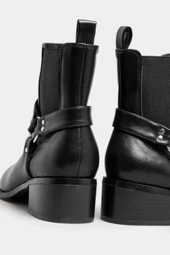 Harness Biker Boots
