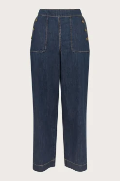 Harper Short Wide Leg Crop Jeans
