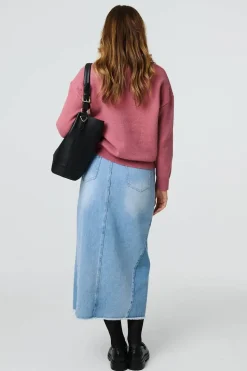 Heart Pearl Embellished Jumper