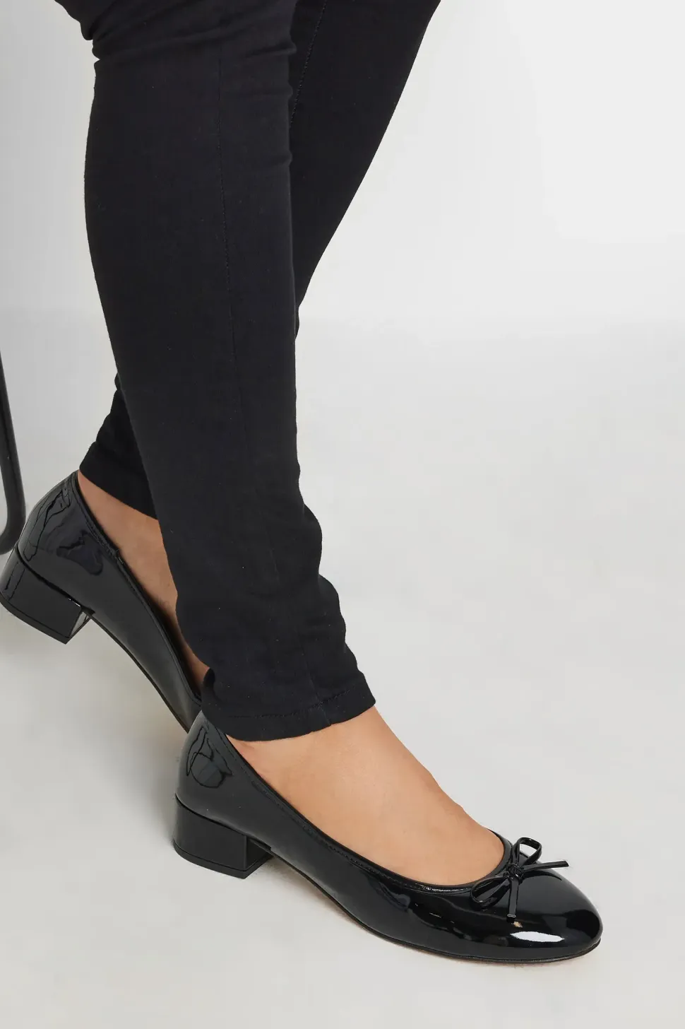 Heeled Ballet Pumps