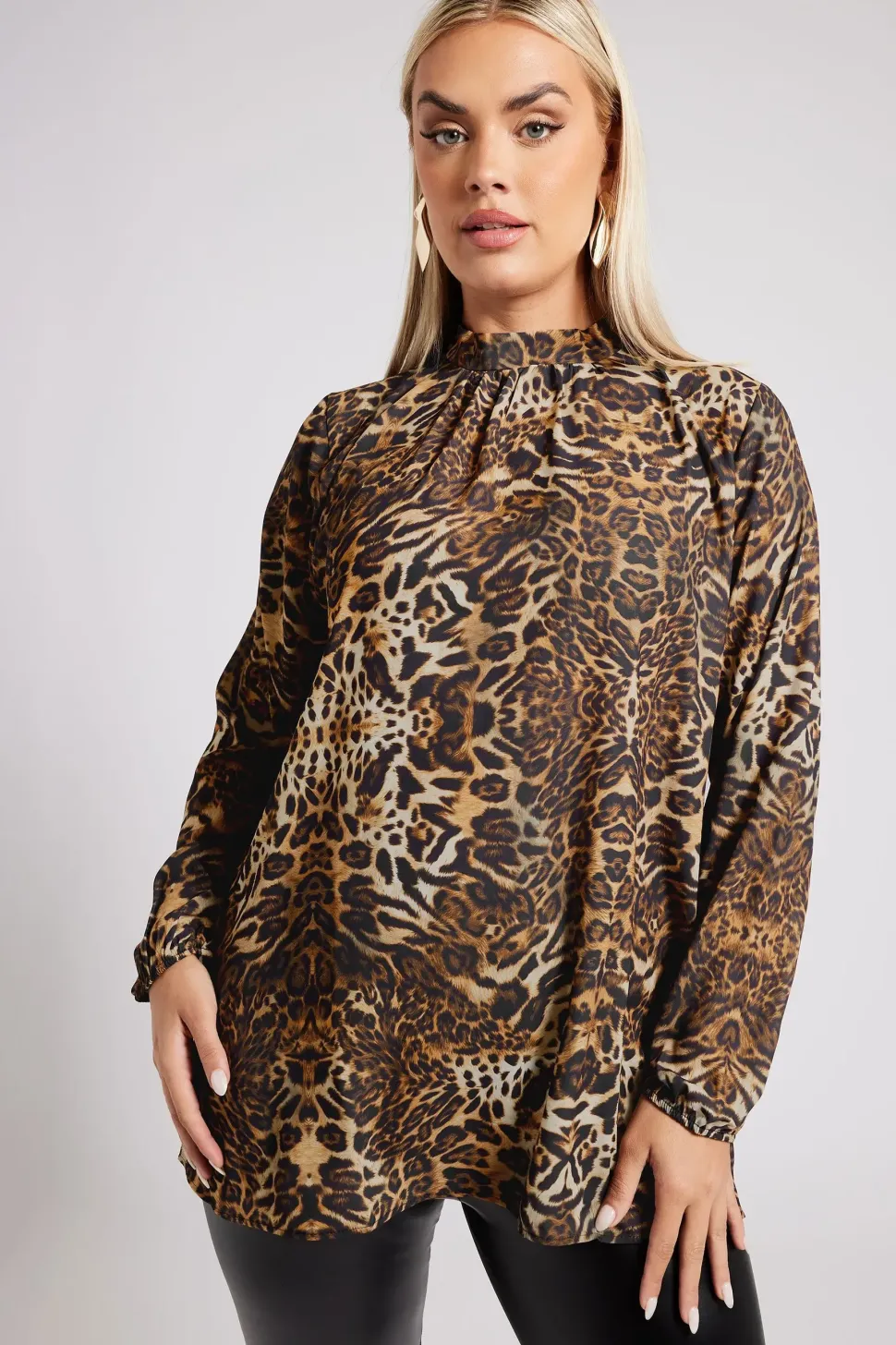 High Neck Blouse