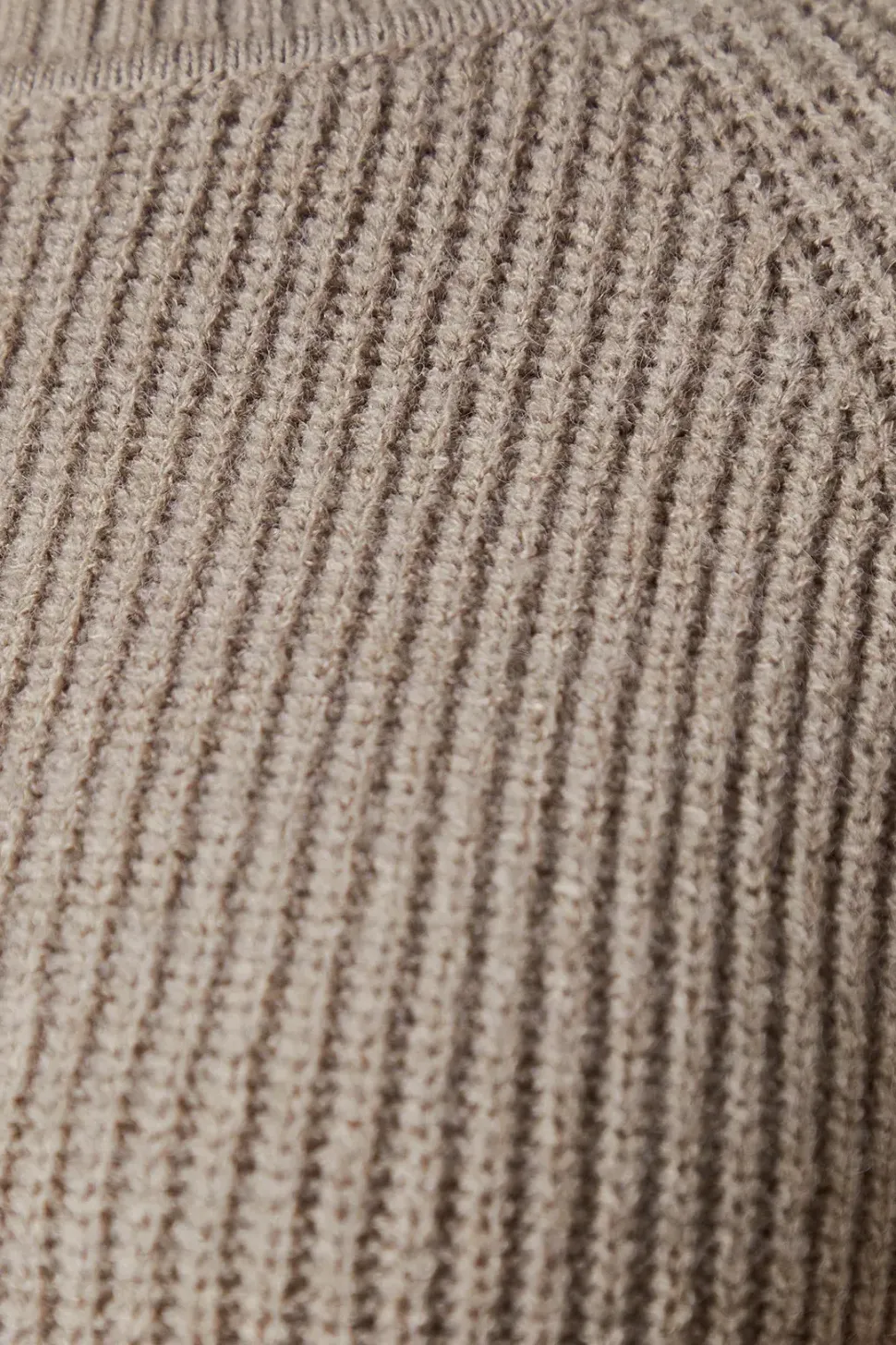 High Neck Knitted Midaxi Dress