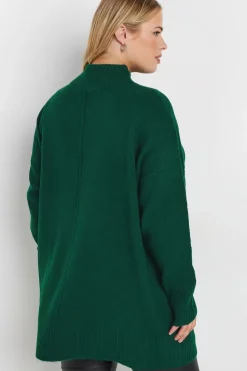 High Neck Seam Detail Jumper