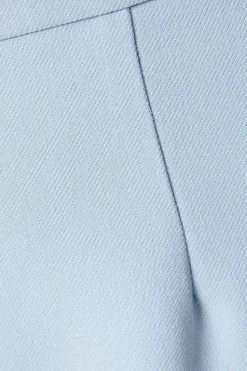 High Waisted Wide Leg Welt Pocket Trouser