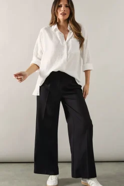 High Waist Wide Leg Trouser