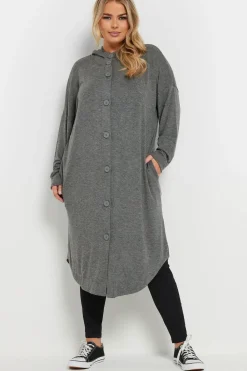 Hooded Maxi Cardigan