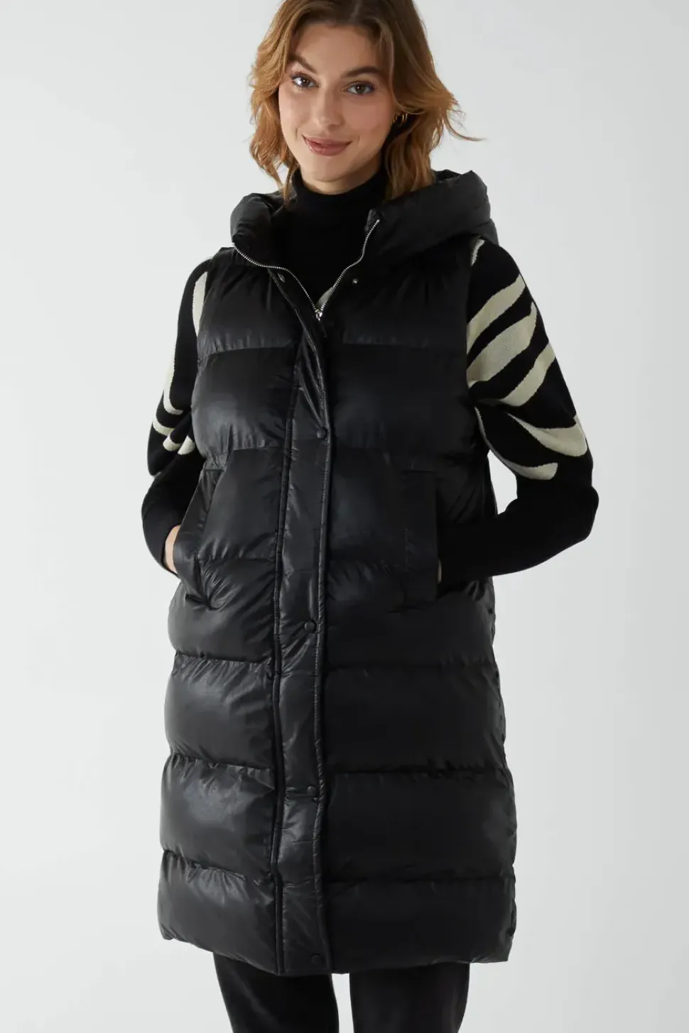 Hooded Puffer Gilet