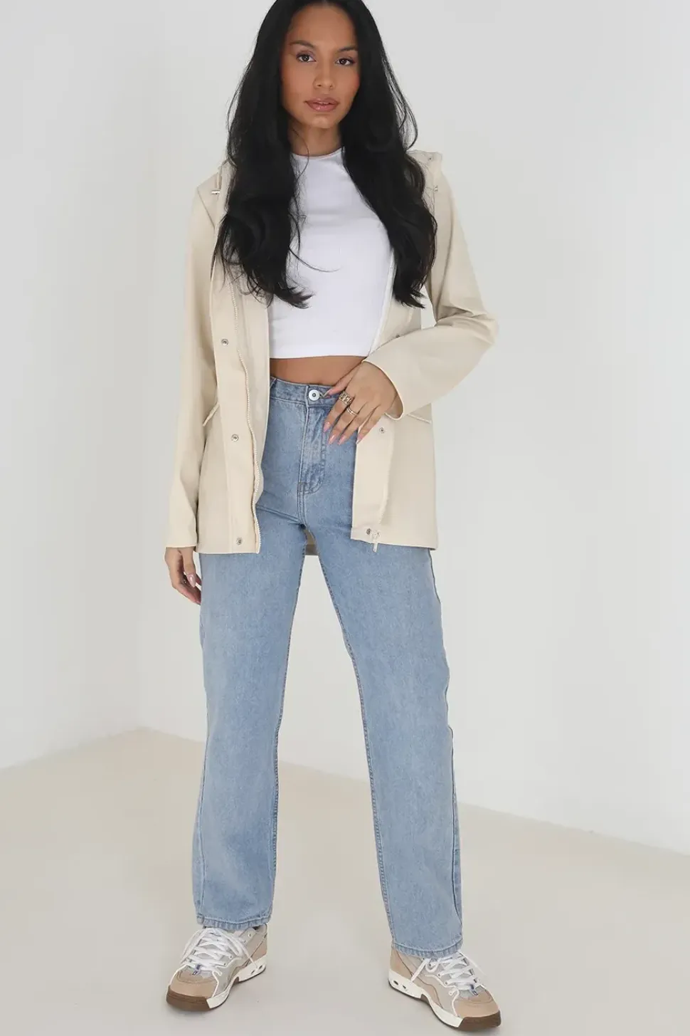 Hooded Rain Mac