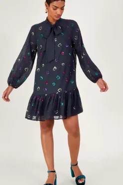 Hope Heart Sequin Dress