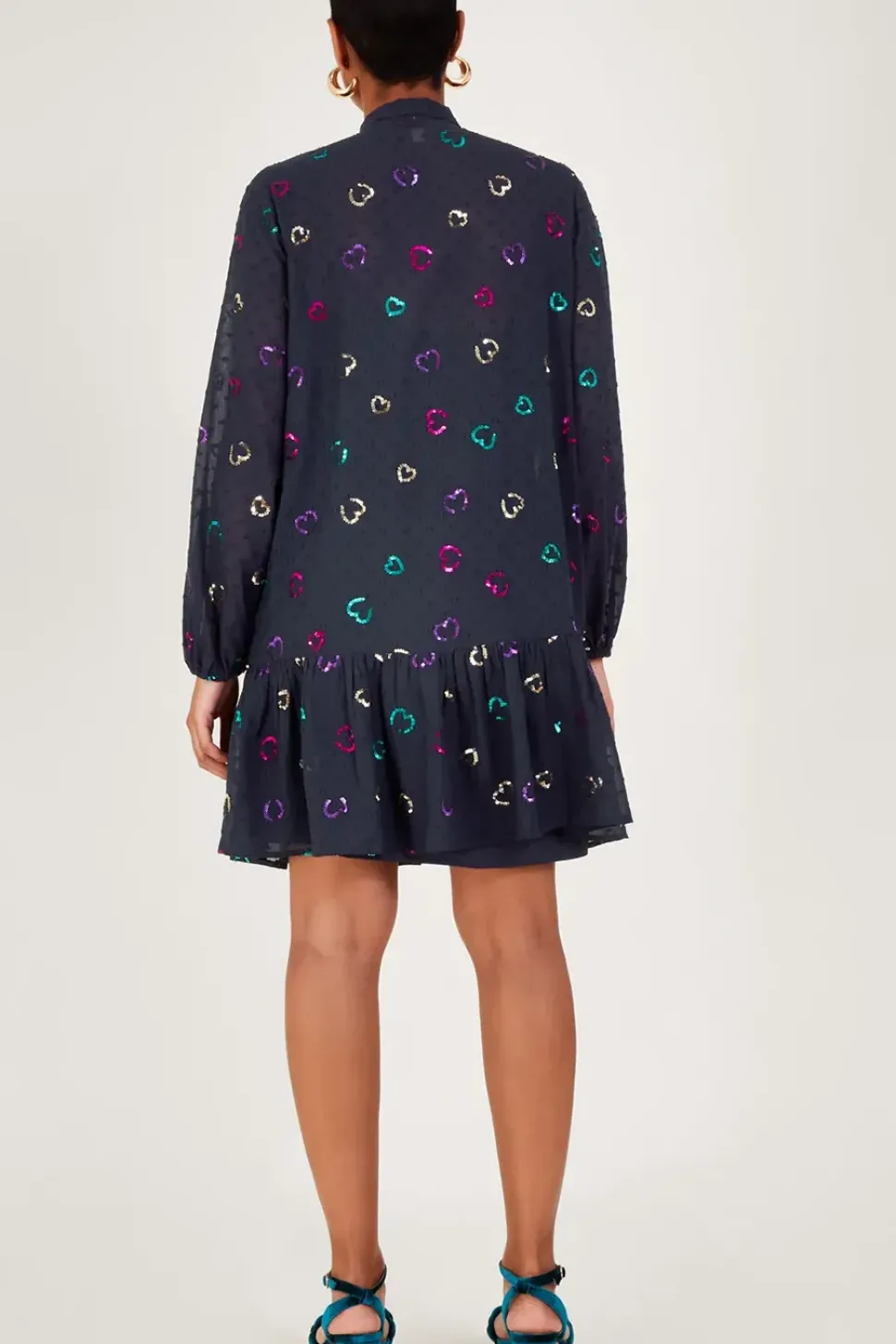 Hope Heart Sequin Dress