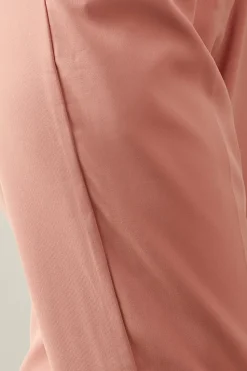 Horn Button Tapered Trousers