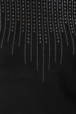 Hot Fix Detail Roll Neck Jumper
