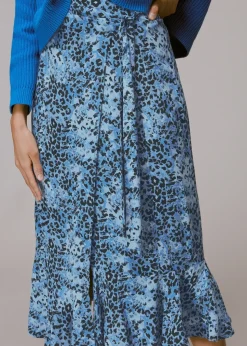 Hyena Spot Wrap Skirt-