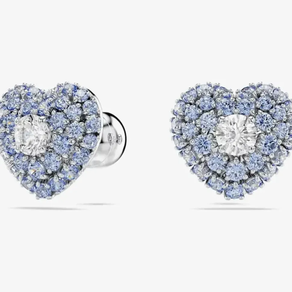 Hyperbola Rhodium Plated White Heart Bangle 5684385