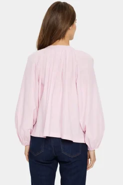 IbelSZ Loose Fit Round Neck Blouse-