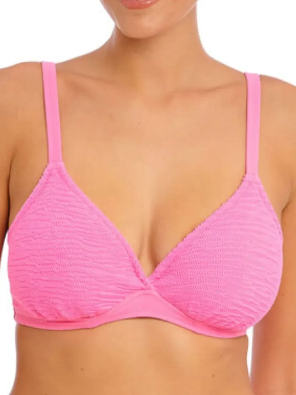 Ibiza Waves Plunge Bikini Top