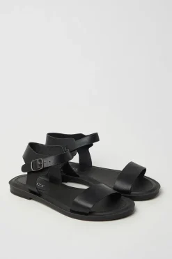 Idalia Comfort Ankle Strap Flat Sandals