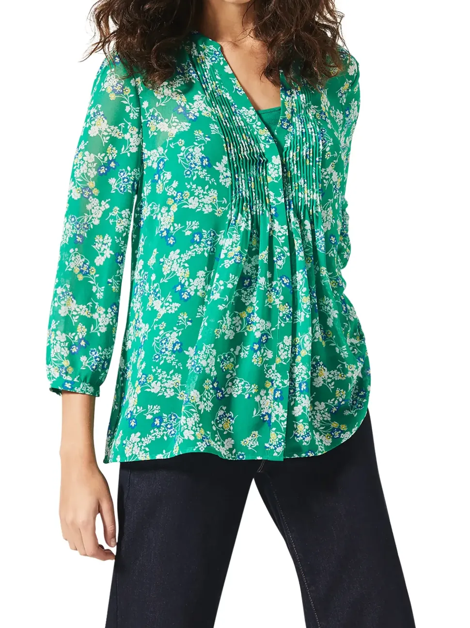 Ida Print Blouse-