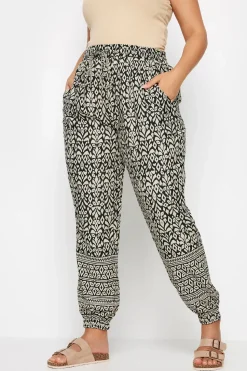 Ikat Print Joggers