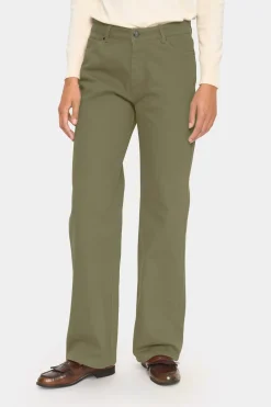 IluSZ Wide Legs High-Waisted Jeans-