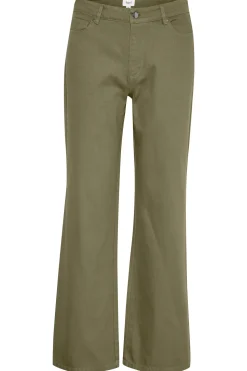 IluSZ Wide Legs High-Waisted Jeans-