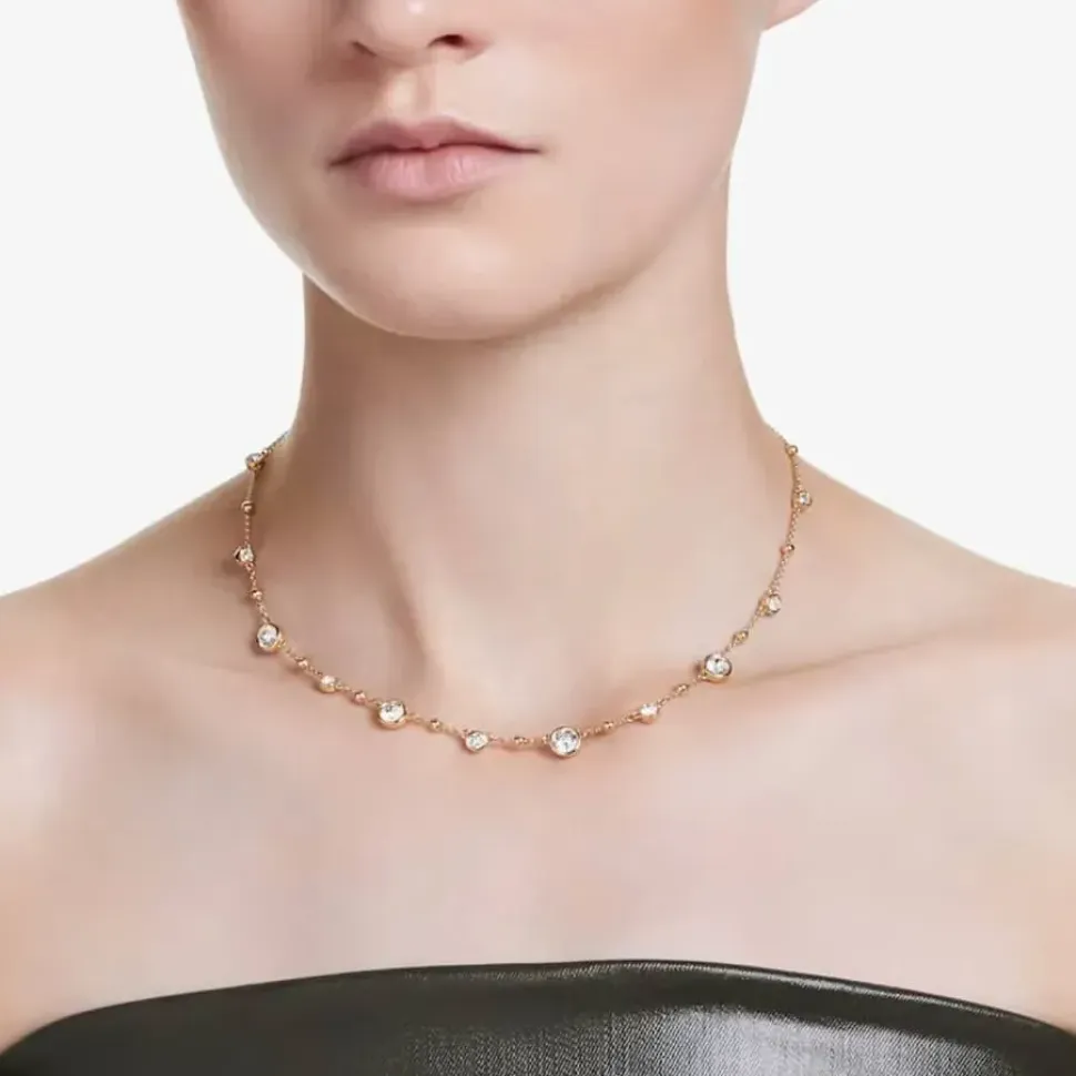 Imber Gold Plated Scattered Necklace 5680090