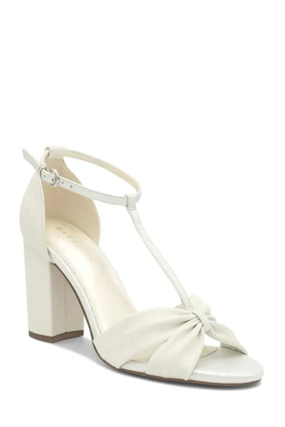 Indiana' High Block Heel T-bar Sandals