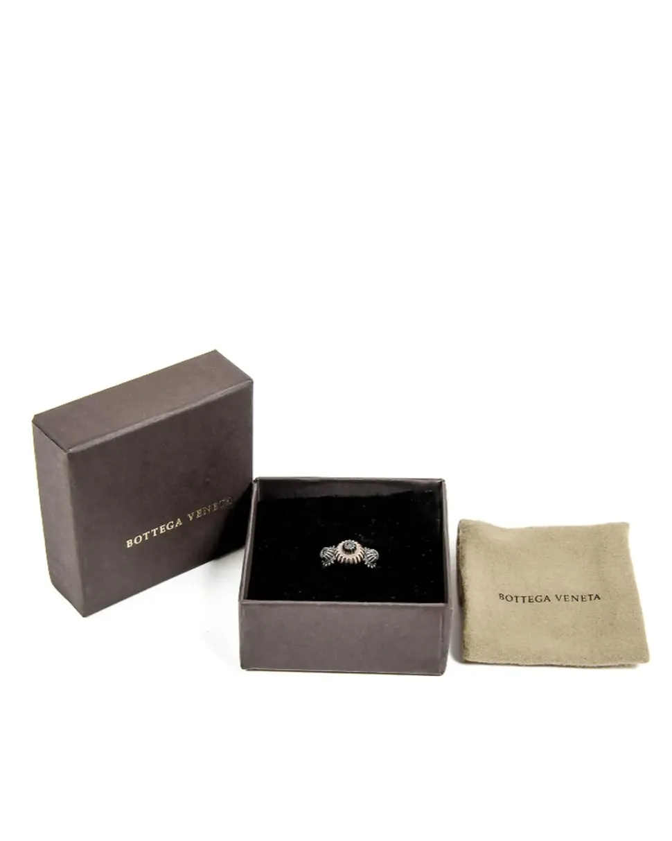 Intrecciato Sterling Silver Ring