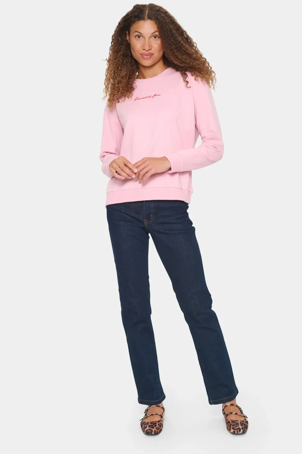 IppaSZ Sweatshirt Statement Print-