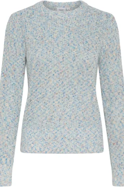 IrenSZ Crew Neck Slim Fit Pullover-