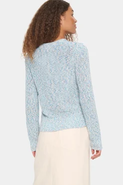 IrenSZ Crew Neck Slim Fit Pullover-