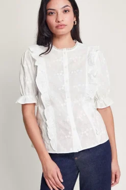 Iris Embroidered Blouse